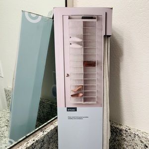 Over the door shoe organizer